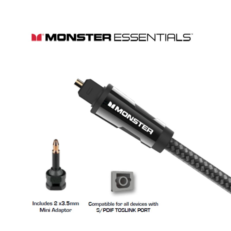 ESSENTIALSUHS TOSLINKOPTICAL CABLE